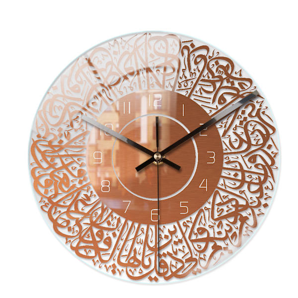 Kvartsvægur úr akrýl, pendúl, stofa, skraut, list, innanhúsvægur, hengjandi copper