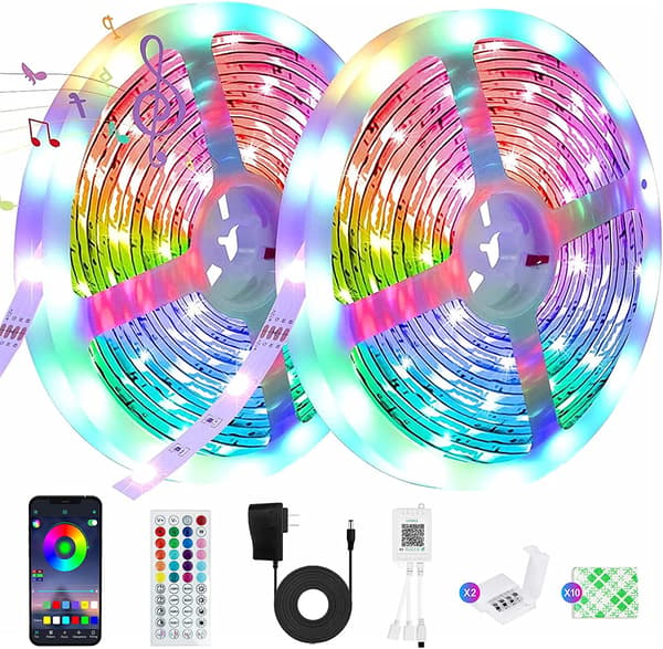LED-remsor - 5050 RGB Multicolor Bright LED - 20 m 20m