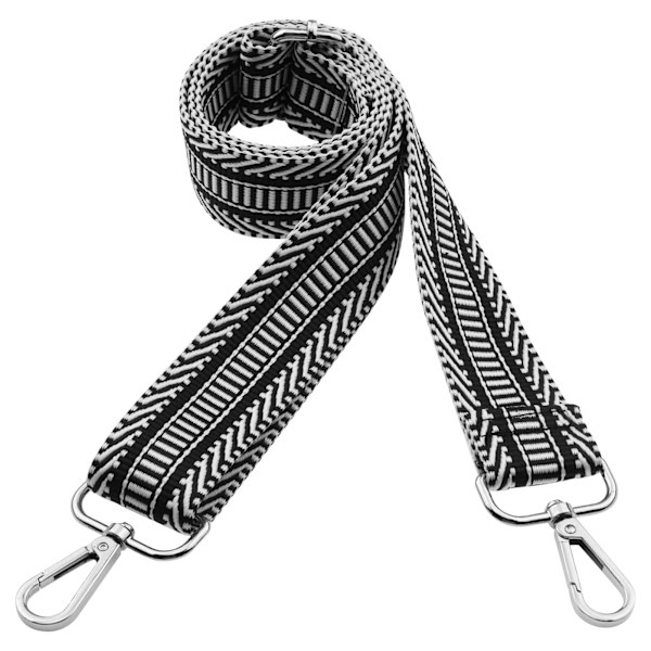 Bred axelrem, justerbar ersättningsbälte gitarr stil crossbody handväska axelrem 1