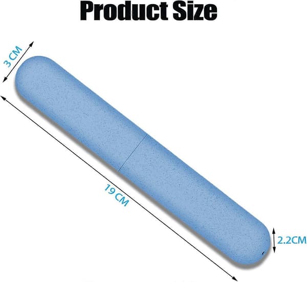 2-pack Tandborstfodral, Rese-tandborstfodral, Portabelt Skydd