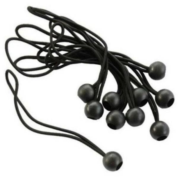 Elastisk gummilina för presenning - 10-pack
