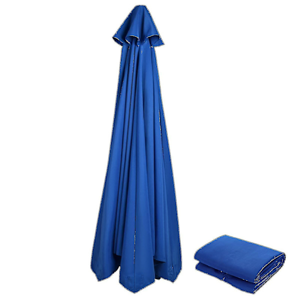 Bedst sælgende udskiftning stof haveparasol baldakin til 3m 6/8 arm terrasse solparaply 50% tilbud-yzy Navy blue 300cm*6k