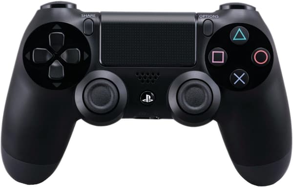 Trådlös Kontroller för PS 4, TV - Jet Black