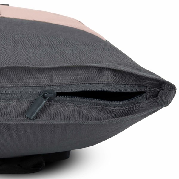 Rulltopp Ryggsäck för Män och Kvinnor - Skolryggsäck, Universitet, Arbete - Casual Dagryggsäck - Vattenavvisande - Laptopfack 17 Tum Ryggsäck pink