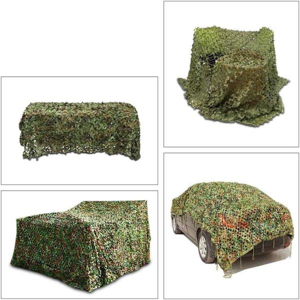 Vandtæt jagt camouflage net 1,5x2m, militærgrøn skyggenet, skov camouflage net, 150D Oxford skyggeklud 1.5x2m