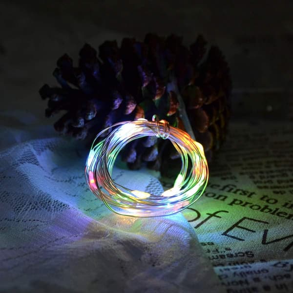 5M 50 LED-lyslenke for juletre multicolor