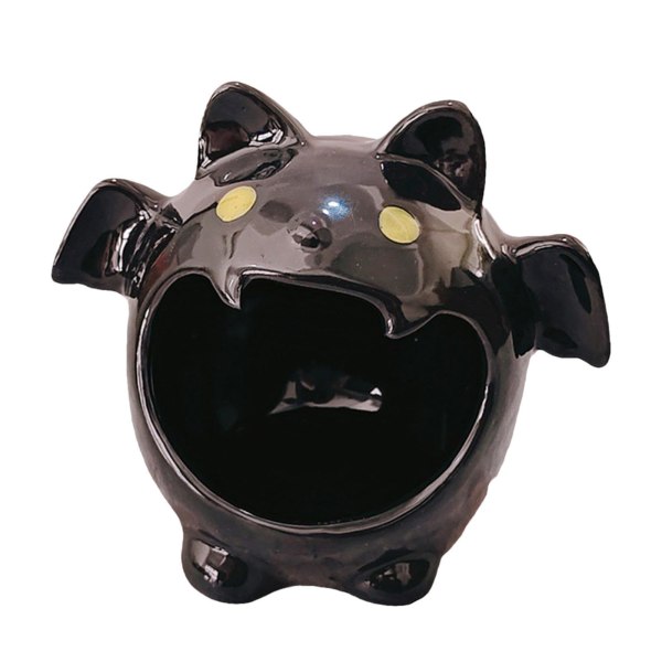 Ghost Ljushållare Keramisk Ghost Decor Bedårande Ghost Bat Design Ljushållare För Hem Bord Mittpunktsdekorationer