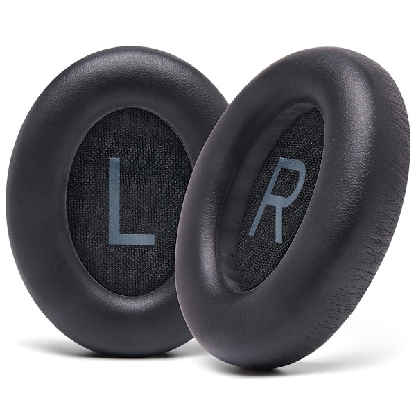 Opgraderede udskiftningspude til Bose 700 Noise Cancelling Headphones (NC700) - Blødere PU-læder (sort) Black