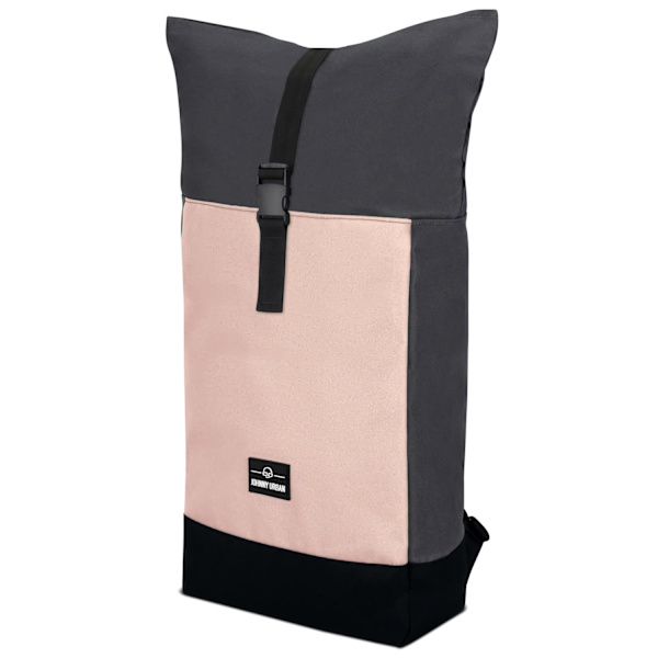 Rulltopp Ryggsäck för Män och Kvinnor - Skolryggsäck, Universitet, Arbete - Casual Dagryggsäck - Vattenavvisande - Laptopfack 17 Tum Ryggsäck pink