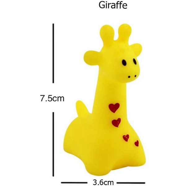 1,5M 10 LED Giraff ljusslinga Batteridriven LED Fe-ljus Fantastiska Ljus för Festdekoration (Giraff)