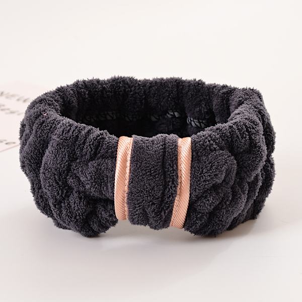 Makeup Hårband Svart Black