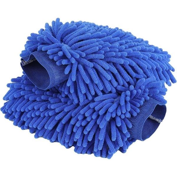 Odipie 2 stk. absorberende mikrofiber vaskehandsker til bilrengøring