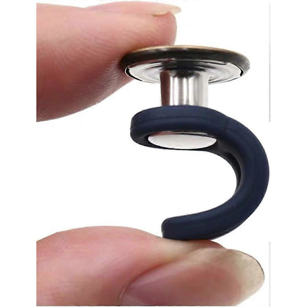 6 Stk. Elastisk Gummiknapforlænger til Jeans, Bukser