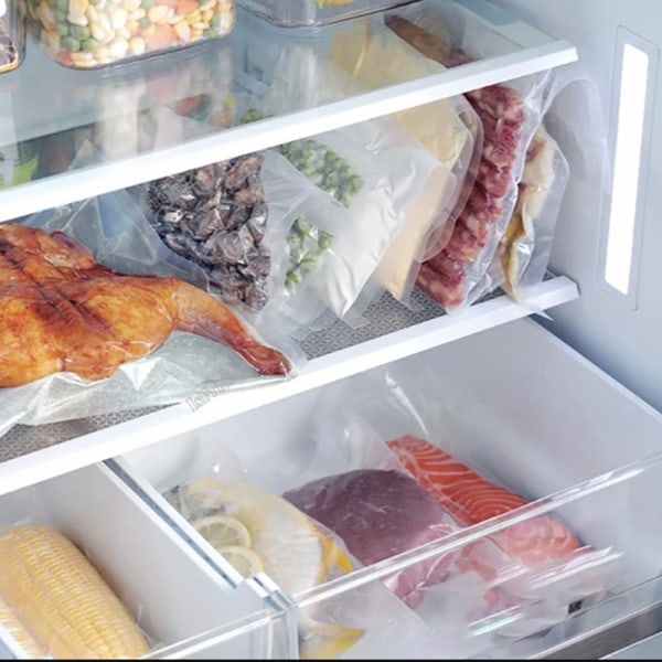 Mini Vakuumforsegler 2 i 1 Forsegler og Skæremaskine Automatisk Fødevareforsegler til Plastikposer Fødevareopbevaring Snacks