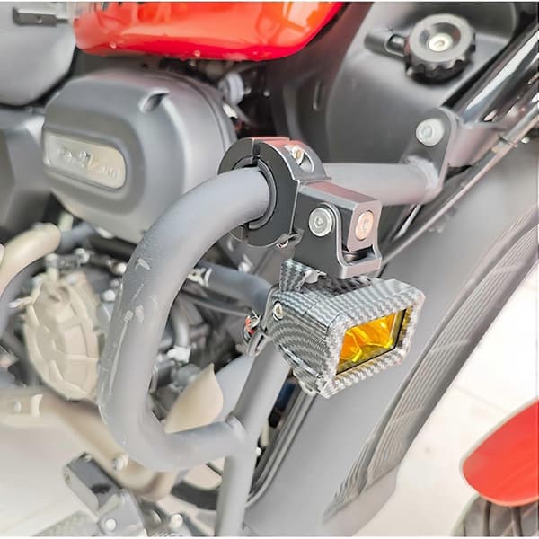 Motorcykel dimljusfäste 360 graders justerbar