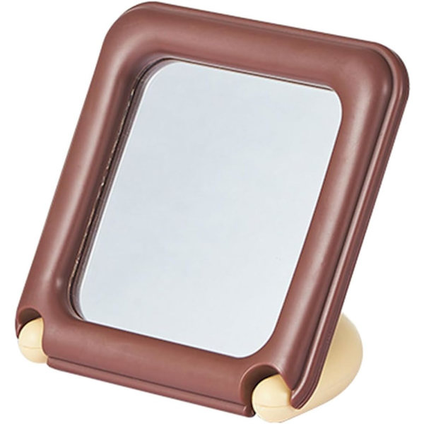 Chokolade Bordsspejl Kosmetisk Spejl Bordpladespejl Bordtoiletbordsspejl Makeup Spejl Makeup Skrivebordsspejl