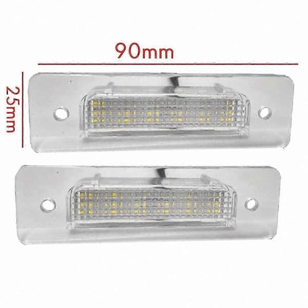 LED Nummerpladelys til Bil Bagtilbehør 63261372766 63261354665