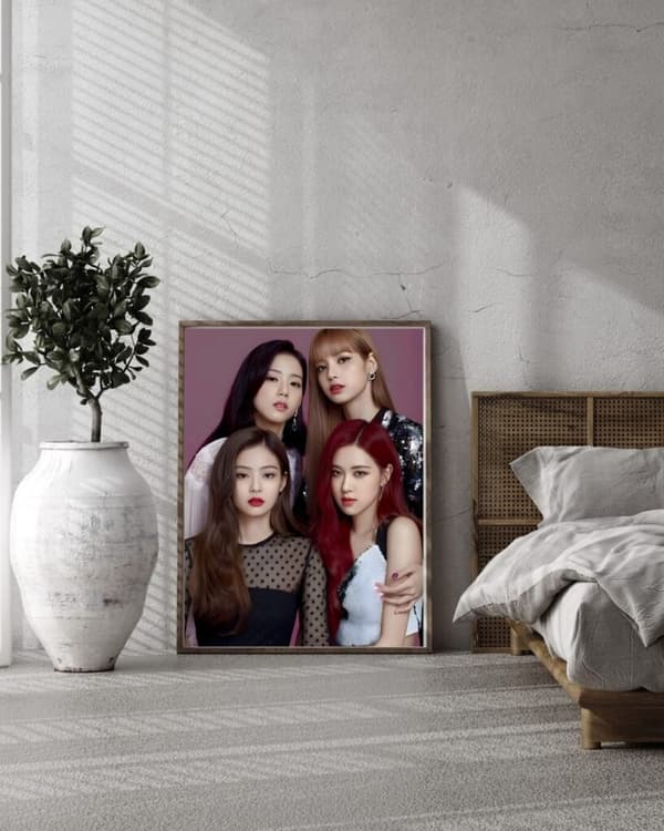Blackpink Gruppfotoposter – Trendig & Modern Väggkonst 30×40 CM