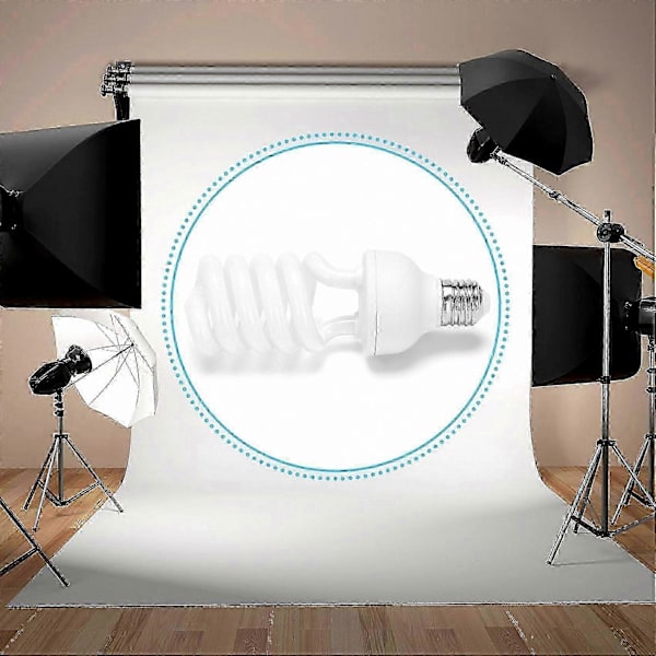 Daylight nced E27 45W 5500K Studiolampe til Fotografering og Video