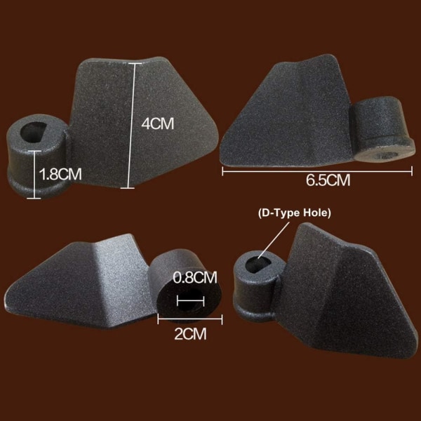 Brødmaskinblader, Brødmaskinblader/Propeller - Non Stick, Enkle å Rengjøre - Rustfritt Stål