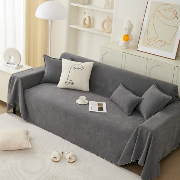 45x45cm/örngott navy grey 45*45cm