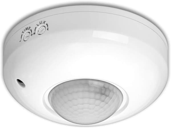 PIR Bevægelsessensor Loftsmonteret Overflademontering 360° Maks 1200W