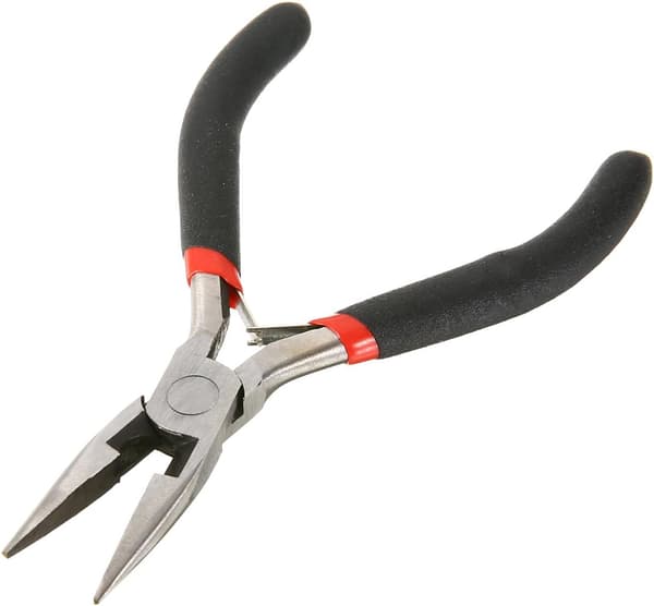 Mini nåletang multifunktionsprecisionstang stripper håndsmykkefremstillingsværktøj perlearbejde fladtrådstang