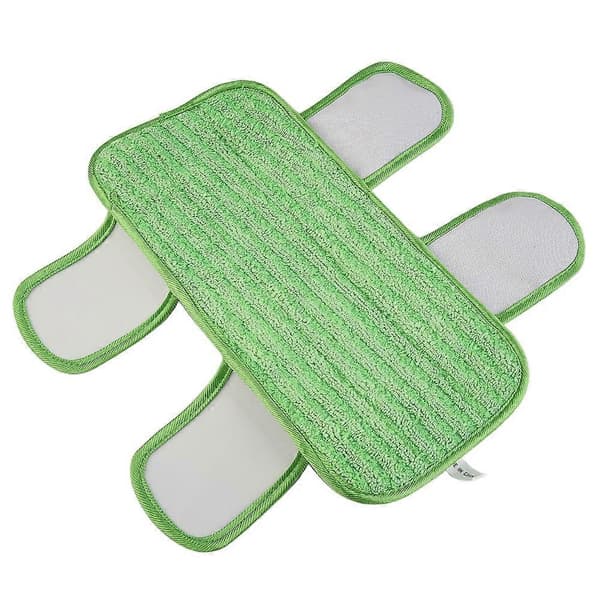 8 stk. erstatningskluter i mikrofiber til dampmopp, trekantet mopp