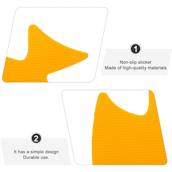 20 kpl liukuesteet kylpyammeeseen, liukumattomat kylpyhuoneen tarrat, suihkuraidat, liukuesteteippi suihkuammeen portaille, koristelu (keltainen kala) Yellow Fish