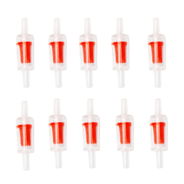 Akvarie Luftpumpe Tilbageslagsventiler, Akvarie Luftpumpe Tilbageslagsventiler, Akvarie Envejs Tilbageslagsventil(10stk)