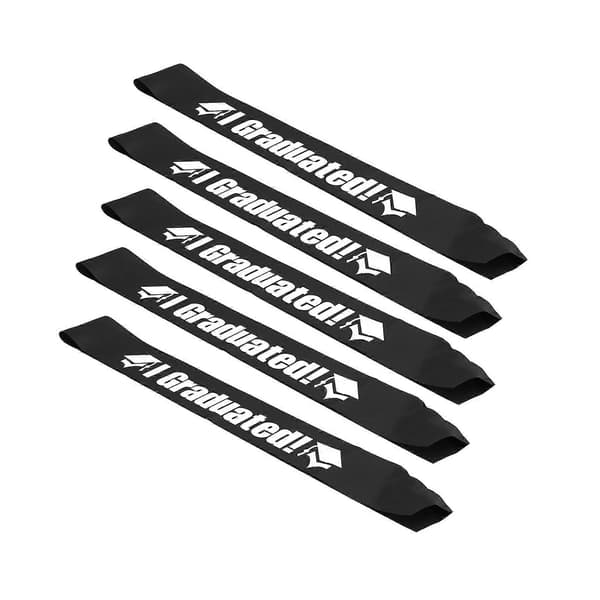 Gratulerer med Graduation Sash - Satengminne Tilbehør for Partybilder (5-pakning)