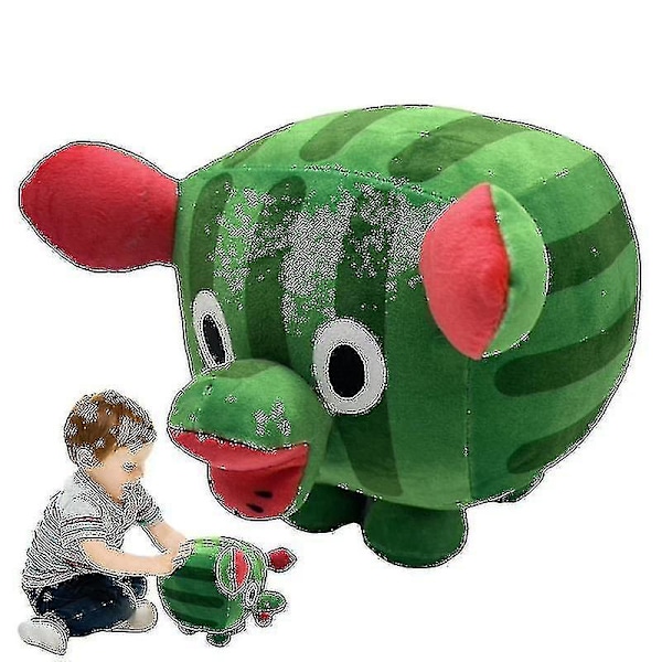 Pet Simulator X Plyschleksak Fylld Djur Titanic Hippomelon Vattenmelon Dock Baby Sov Kudde Pojk