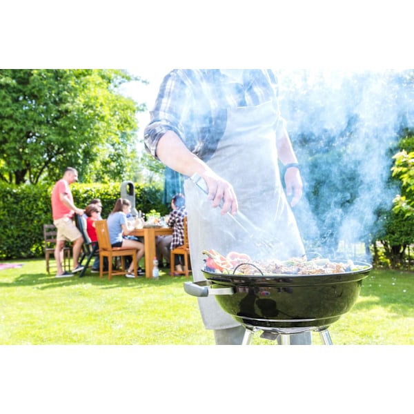 Grillbestikk - Rustfritt stål 3 deler - Kjøkkenutstyr Grilltilbehør for burgerbiff, bestående av stekespade og gaffeltenger