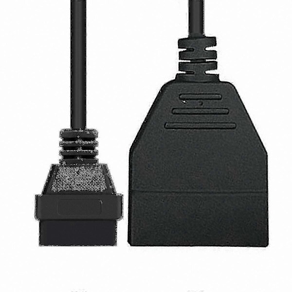 OBD1 til OBD2 Adapterkabel - 12-benet til 16-benet Stik til Automobil Diagnostik