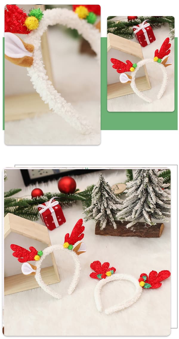 Julhuvudband Jul Ren