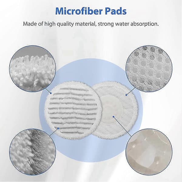 Mikrofiber dampmoppehoveder dampmoppeklud til Easyfix SC2 SC3 SC4 SC5 håndholdt støvsuger reservedele tilbehør
