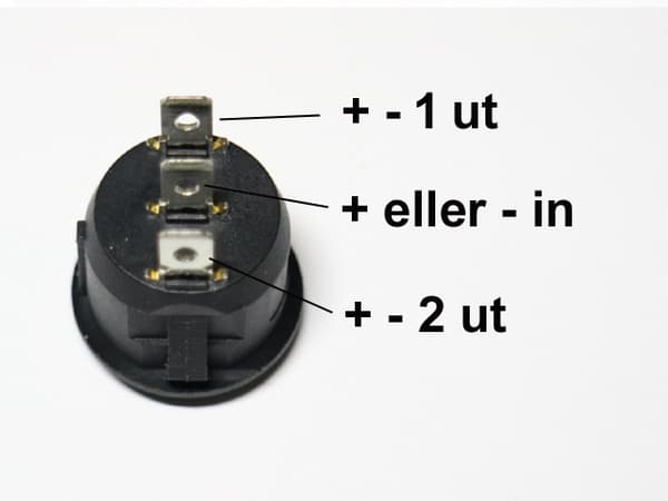 afbrydere, 3-positions vægafbryder / afbryder.