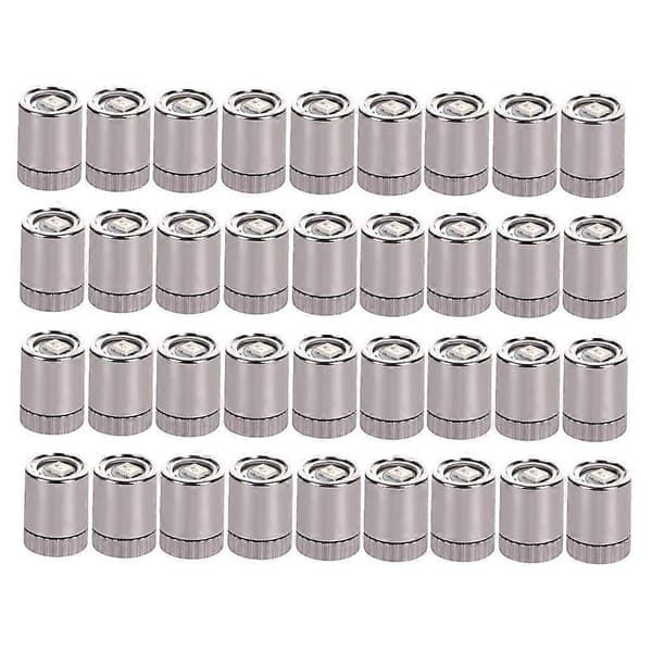 36 stk. miniaturelys til dukkehus, miniature LED-lys til håndværk, mini-spotlights batteridrevne (varm hvid)