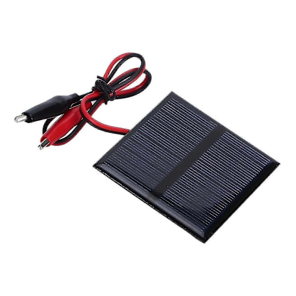 Bærbart solcelleopladningsmodul 5V til 3,7V-5V batteri