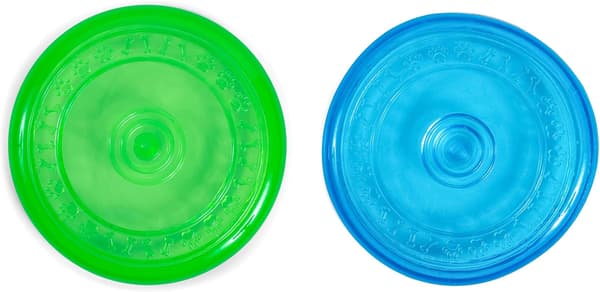 Gummi Frisbee Hund Leksak-BLÅ