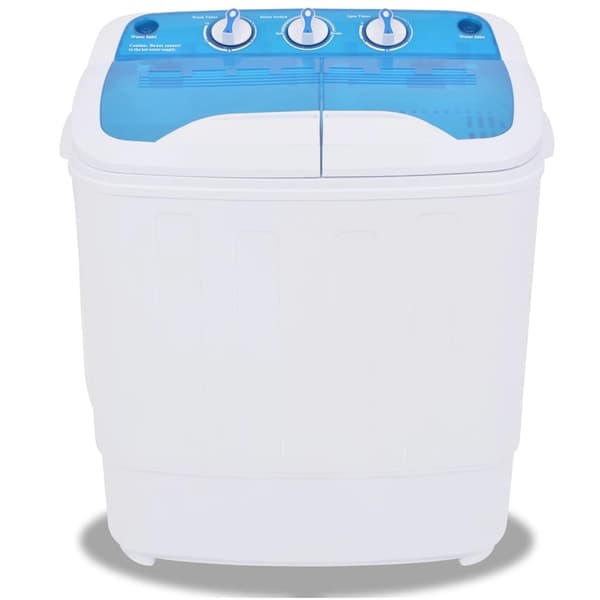 vidaXL Mini dobbeltromle vaskemaskine 5,6 kg multicolor multifärg