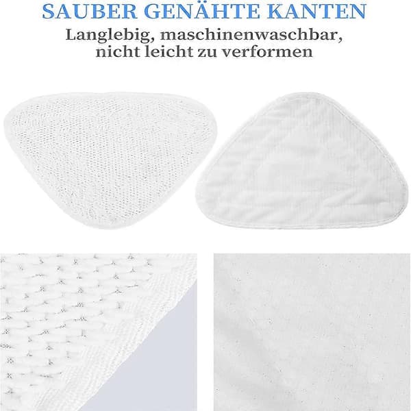3 stk. Mikrofiber Dampmopp Klut Refill for Damp Erstatning for / Spraymopp