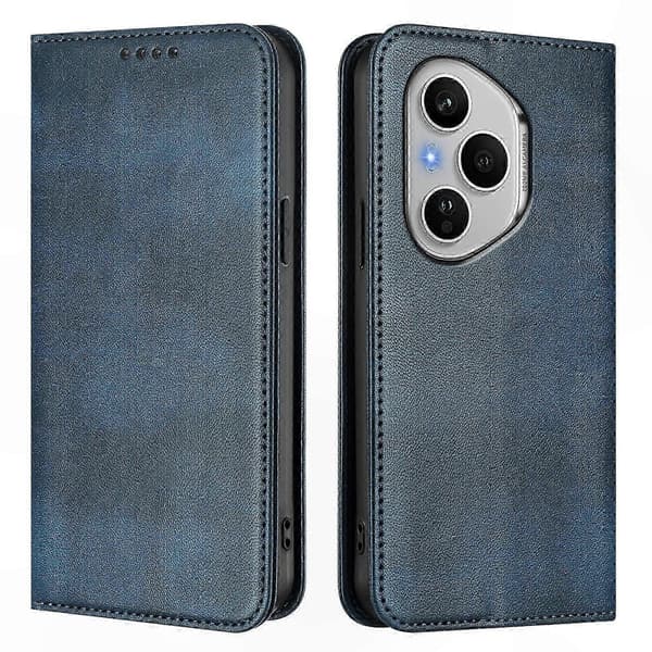 Retro Tekstur Læder Wallet Case til Honor 400 Pro 5G Global Version Telefon Cover