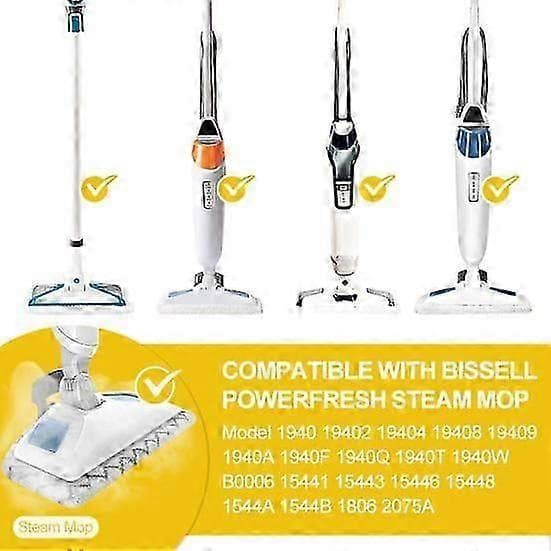 Moppeputer Refill Damprenser Moppeputer Støvabsorpsjon Kompatibel For Shark Mopper 3 stk