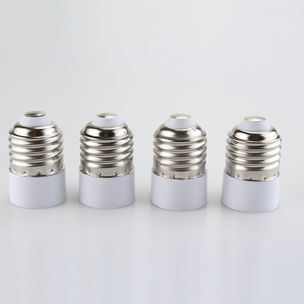 2 kpl E27-E14-kanta-adapteria LED-lampuille ja pienikulutukselle