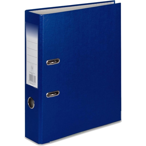 Blå A4 75mm Stark Premium Business Spak Båge Filer Mappar Metallpärm Dokument Blue