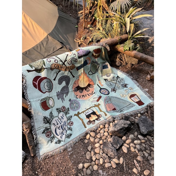 Camping Soffa Filt Kast 160*220cm