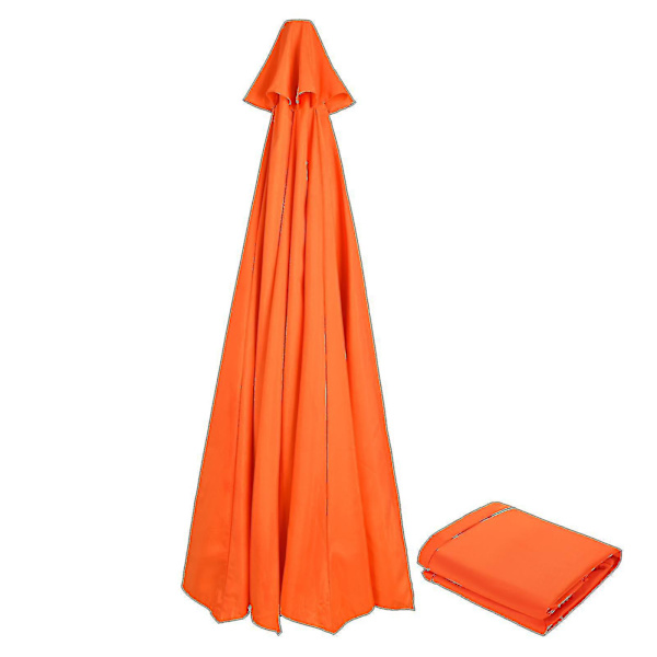 Bästsäljande ersättningstyg för trädgårdsparasoll, 3 m, 6/8 armar, 50 % rabatt - yzy Orange 300cm*6k