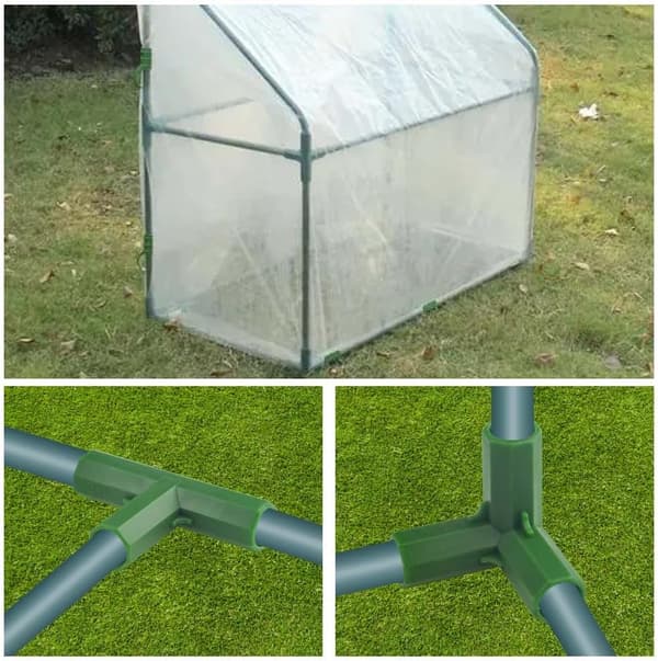 20 stk. Heavy Duty Havearbejde Rammeforbindelser til Drivhus og Planter 11mm