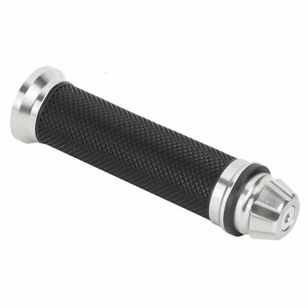Styrgreb - Motorcykelstyr, Motorcykel CNC Aluminium Gummi Styrgreb Styr End Thruster Greb